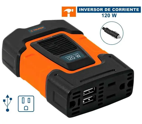 Inversor De Corriente 120 W