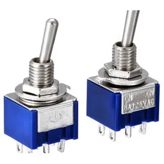 Switch Codillo On-Off 6 Pines Miniatura
