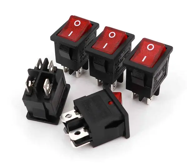 C-727 Switch Con Indicador 4 Pines