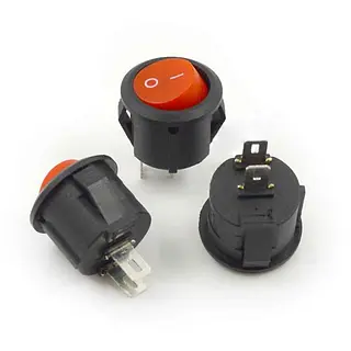 Switch Miniatura Redondo On - Off 2 Pines