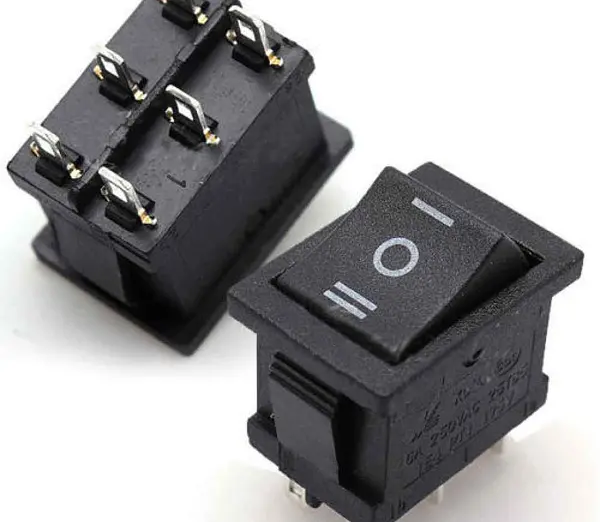Switch On Off On 6 Pines