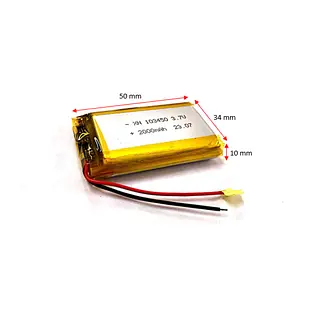 Bateria De Litio Lipo 3.7v 2000mah 103450