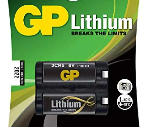 Bateria 2cr5 Lithium Cilindrica Gp