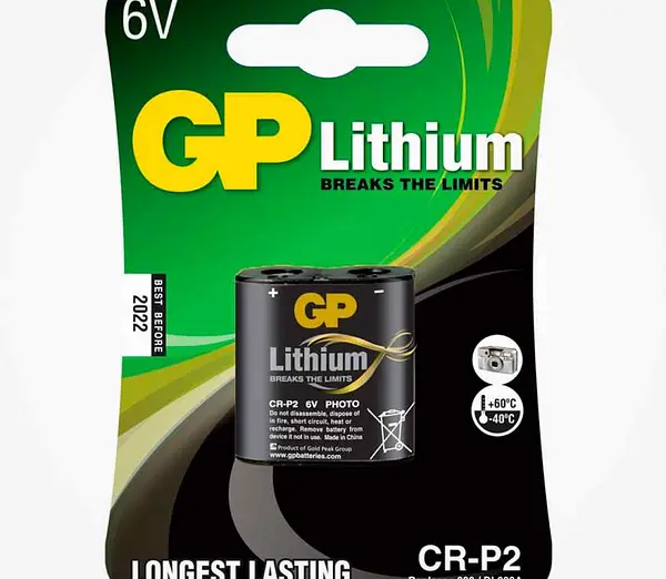 Bateria Crp2 Lithium Cilindrica Gp