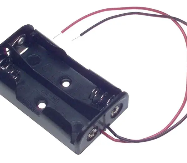 Portapila Para 9 Voltios Con Cable 55013