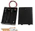 Portapila Para 4 Pila Aa Con Cable Y Switch