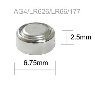 Pila 177 Lr626 Ag4 Alkalina Boton Gp