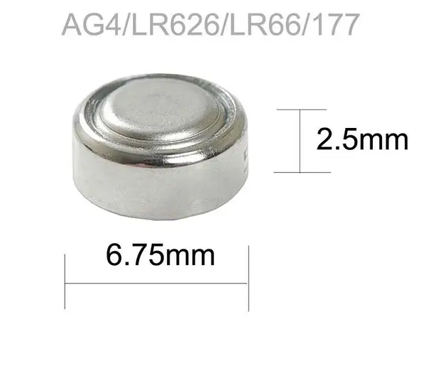 Pila 177 Lr626 Ag4 Alkalina Boton Gp