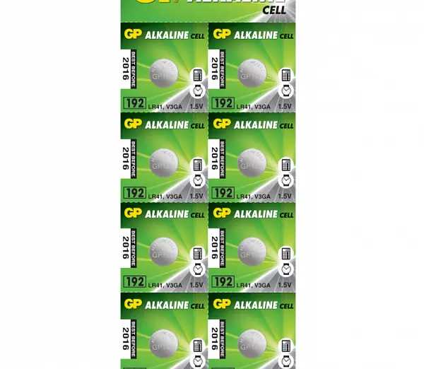 Pila 192 Lr41 V3ga Alkalina Boton Gp