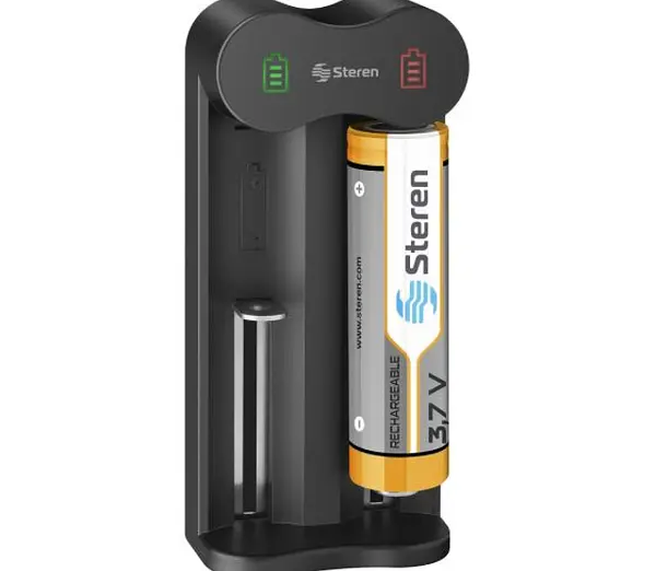 Cargador Usb De Baterias De Litio Steren