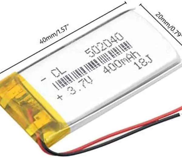 Bateria De Litio Lipo 3.7v 310mah 502040