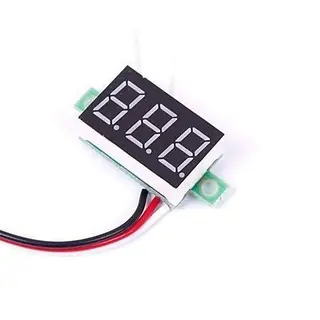 Minivoltimetro 30v 2 Cables