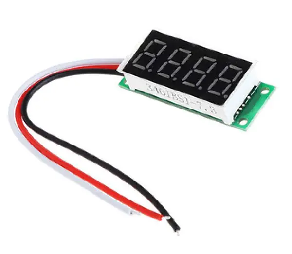 Minivoltimetro Dc Digital 0-100v