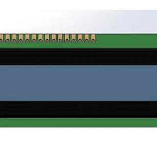 Display Lcd Azul 2 X 16 Yumbo 122 X 44mm