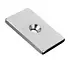 Iman Neodimio Rectangular Con Agujero 20x10x3mm Gauss 2300