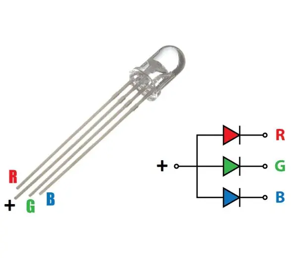 Led Rgb 5mm 4 Pines