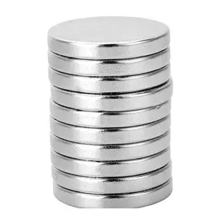 Iman Neodimio Circular 25x2mm Gauss 2000