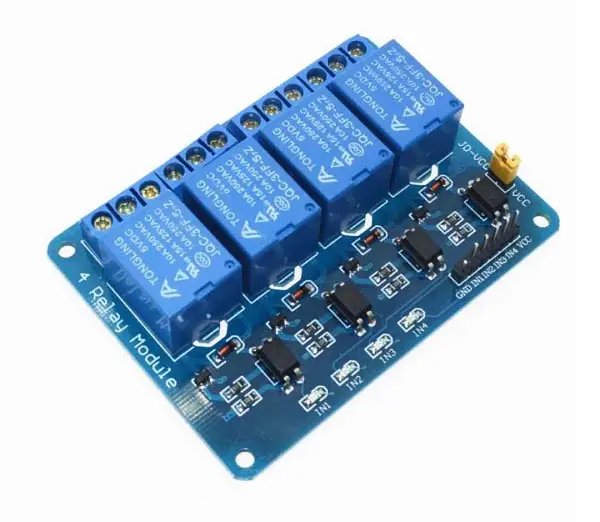 Modulo 4 Relevos Para Arduino