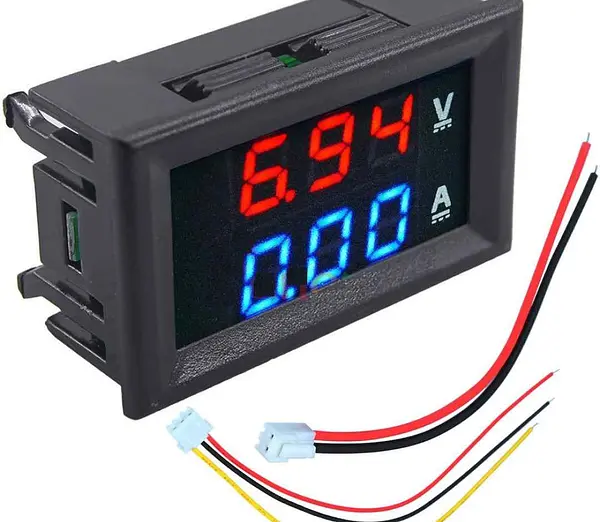 Voltimetro Y Amperimetro 100v 10a