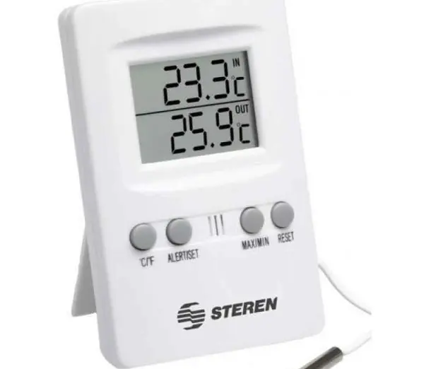 Termometro Digital Para Interiores Y Exteriores