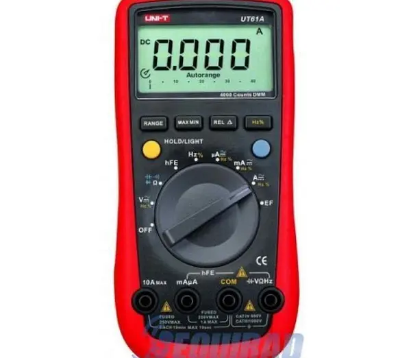 Multimetro Con Capacitancia Ut61a