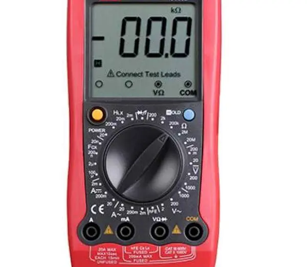 Multimetro Con Inductancia Ut58d Marca Unit