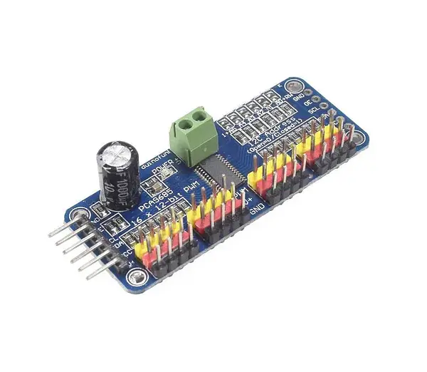Controlador 16 Servomotores Pca9685