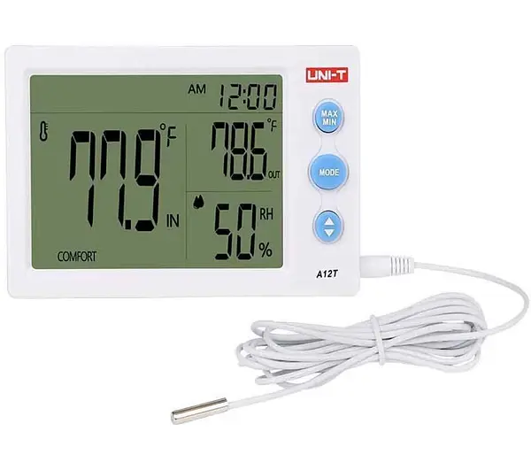 Medidor De Humedad Y Temperatura A12t