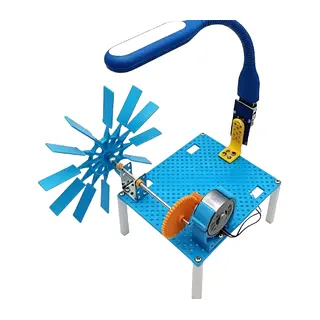 Kit Estudiantil Turbina Eolica Con Lampara