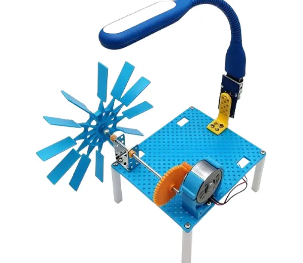 Kit Estudiantil Turbina Eolica Con Lampara