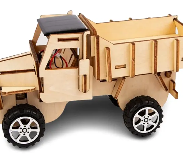 Kit Estudiantil En Madera Con Panel Solar