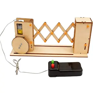Kit Estudiantil Puerta Extensible En Madera Con Control