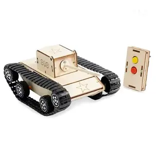 Kit Estudiantil Tanque De Control Remoto Inhalambrico