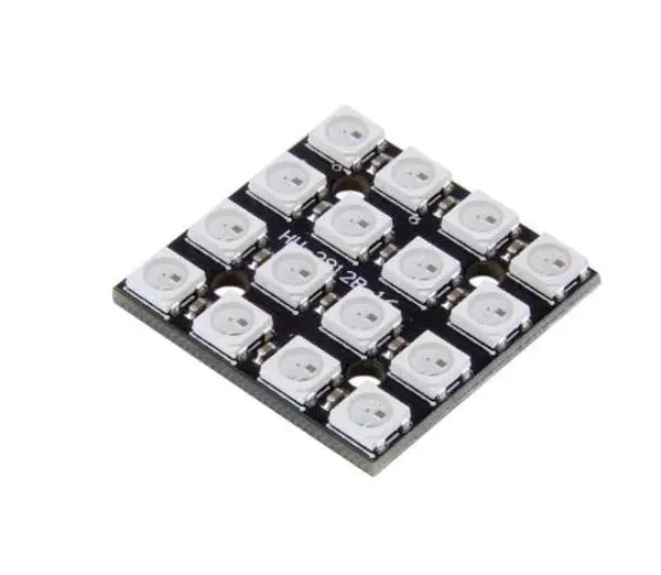 Ldrmatriz De Led Rgb Ws2812b-16