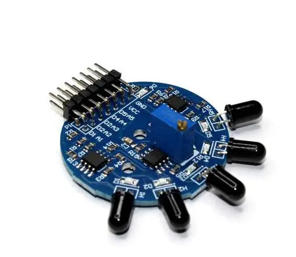 Modulo Sensor De Flama 180 Grados 6 Canales