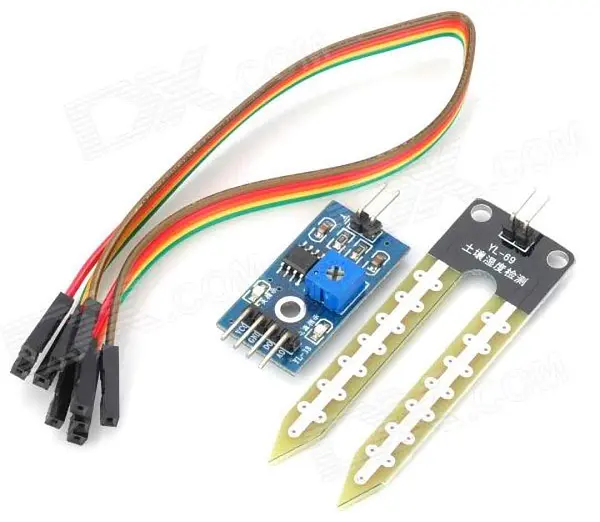 S-5 Modulo Humedad Del Suelo Con Cable Y Tarjeta Yl69 3048