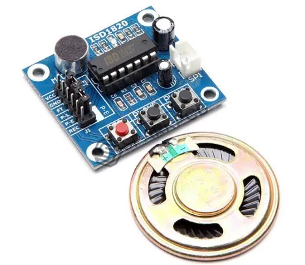 Modulo Grabador De Voz Con Mp3 Y Microfono