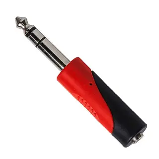 Adaptador Roxtone Rpan240 1 Plug 1/4 Estereo X 1 Jack 3.5mm Estereo