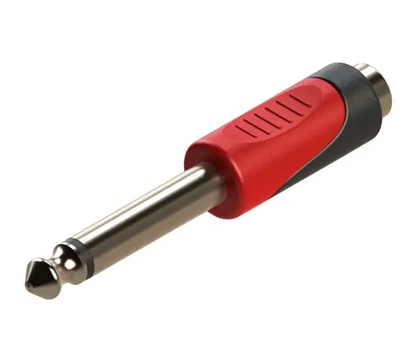 Adaptador Roxtone Rpan260 1 Plug 1/4 Mono X 1 Jack Rca