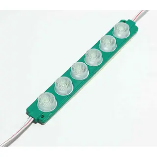 Modulo Led 12v Lupa Relieve 12v 6 Bombillos