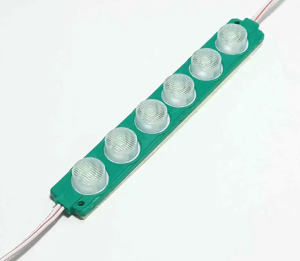Modulo Led 12v Lupa Relieve 12v 6 Bombillos