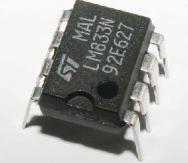 Lm833n Amplificador Operacional Audio