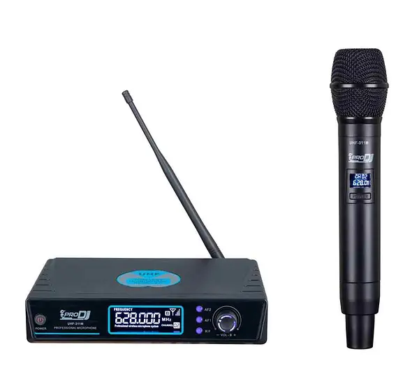 Microfono Pro Dj Uhf-311m