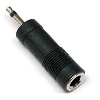 Plug 3.5mm Monofonico A Jack 6.35mm