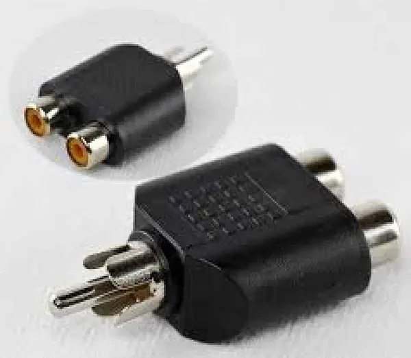 Plug Rca A 2 Jack Rca