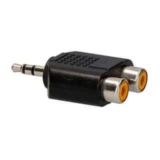 Plug 3.5mm Stereo A 2 Jack Rca