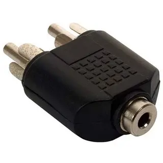 1 Jack 3.5mm A Dos Plug Rca