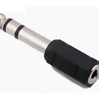 Plug 6.35mm Stereo A Jack 3.5mm