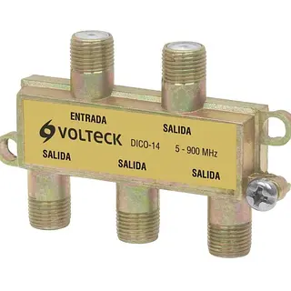 Spliter 1 Entrada X 4 Salidas 5-900mhz