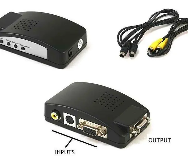 Convertidor Video Rca A Vga